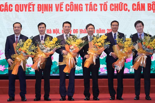 Bộ KH&CN phân công công việc giữa bộ trưởng và các thứ trưởng
