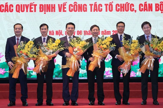 Bộ KH&CN phân công công việc giữa bộ trưởng và các thứ trưởng