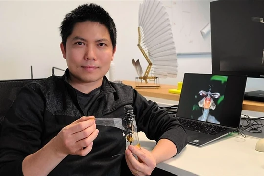 Tiến sĩ Việt có 5 bằng sáng chế, nghiên cứu robot bay như côn trùng