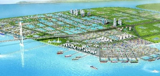 Phối cảnh khu công nghiệp Đầm nhà Mạc - (Nguồn Internet)