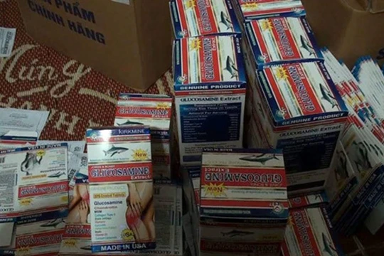 Hàng nghìn hộp thực phẩm chức năng không đạt chuẩn bị thu giữ tại công ty SLIM HMN VIệt Nam - (Ảnh minh họa).
