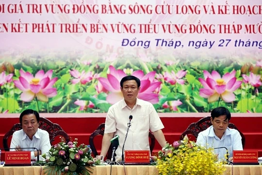 Phó Thủ tướng Vương Đình Huệ chủ trì hội nghị - (Nguồn Internet)