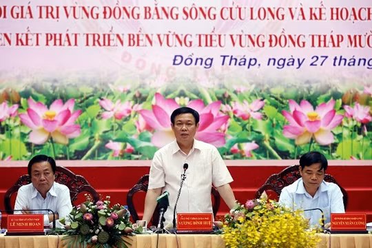 Phó Thủ tướng Vương Đình Huệ chủ trì hội nghị - (Nguồn Internet)