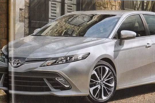 Hình ảnh xe Toyota Camry 2018 bản Nhật.