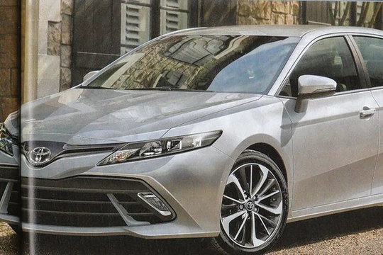 Hình ảnh xe Toyota Camry 2018 bản Nhật.