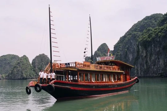 Đội tàu du lịch tại vịnh Hạ Long hiện nay có khoảng 533 chiếc- (Ảnh minh họa).