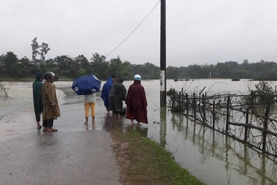 Hiện tại, tại các tỉnh từ Hà Tĩnh đến Phú Yên có khả năng tiếp tục có mưa to đến rất to- (Ảnh minh họa).
