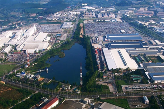 Mô hình Khu công nghiệp Hemaraj trong tương lai.