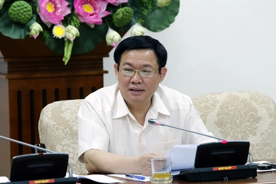 Phó Thủ tướng Vương Đình Huệ - Trưởng Ban Chỉ đạo Trung ương các chương trình mục tiêu quốc gia giai đoạn 2016 - 2020.