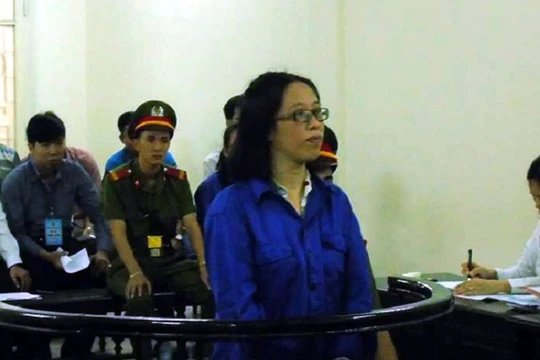 Bị cáo Huỳnh Thị Bảo Ngọc - (Nguồn Internet0