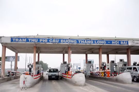 Trạm thu phí là Bắc Thăng Long – Nội Bài 