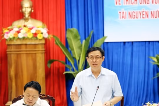 Phó Thủ tướng Vương Đình Huệ chủ trì Hội nghị - (Nguồn Vietnamplus)