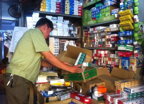 Ngày 18/11/2016 Công an tỉnh Long An đã bắt giữ 45.000 bao thuốc lá ngoại nhập lậu- (Ảnh minh họa).