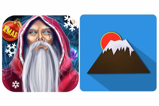 Biểu tượng của Mysterious stone và Suge Dict, những sản phẩm "về đích" tại cuộc thi lập trình Chim Xanh. (Nguồn: BTC)