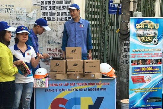 SCTV đạt doanh thu 3.420 tỷ đồng năm 2016.