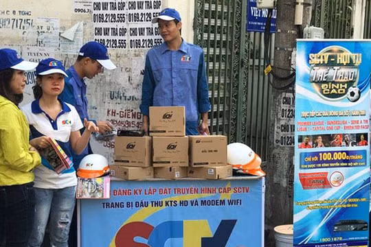 SCTV đạt doanh thu 3.420 tỷ đồng năm 2016.