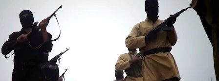 Hình ảnh cắt ra từ đoạn video tuyên truyền của IS trên mạng.