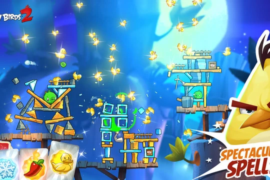 Cười té ghế xem Khỉ... “tiêu diệt” Angry Birds