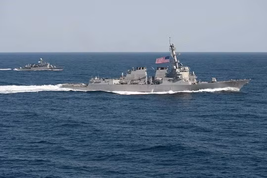 Tàu chiến Mỹ USS Lassen. (Nguồn: US Navy)