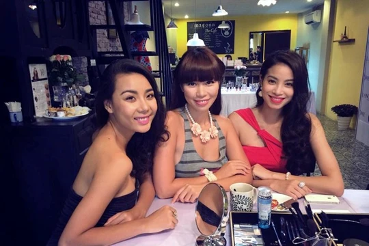 Phạm Hương luôn coi Hà Anh là hình mẫu để cô hướng đến.