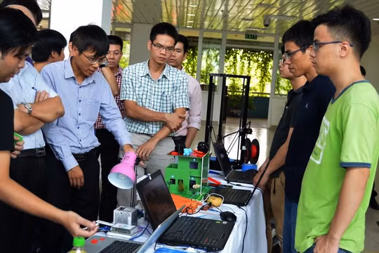 Phòng thí nghiệm IoT vừa được khai trương và đưa vào sử dụng tại khu CNC Hoà Lạc.