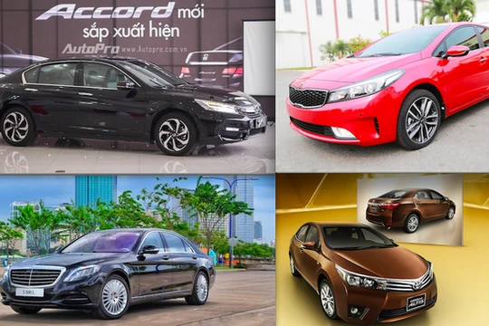 5 xe hot ra mắt thị trường Việt tháng 5/2016