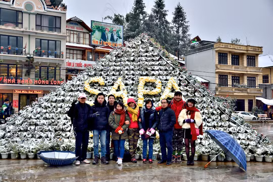 Sapa đẹp như phố Tây mùa đông