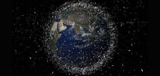 Rác vũ trụ có thể gây xung đột vũ trang