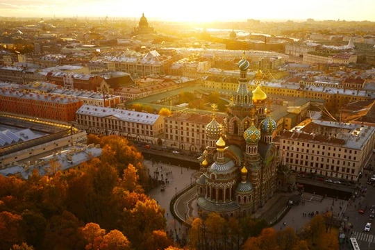 1. Nhà thờ Savior on Blood, Nga.