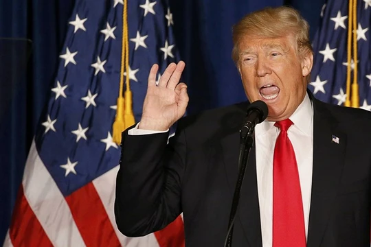 Ứng viên tổng thống Mỹ Donald Trump