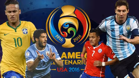 7 điều chưa biết về giải bóng đá Copa America 2016