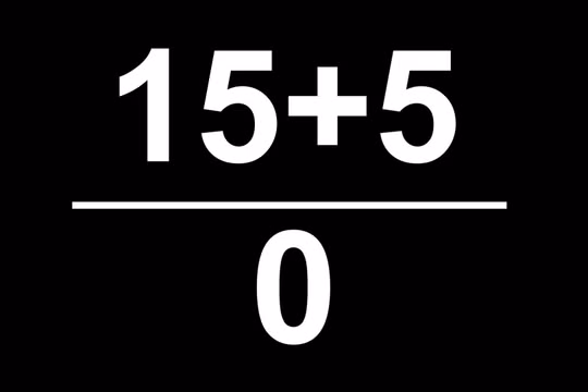 Gần như không bao giờ có phép toán thỏa đáng cho phép chia số 0.