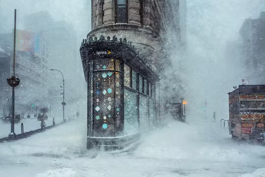 1. Jonas Blizzard And The Flatiron Building, New York, United States - Tác giả: Michele Palazzo