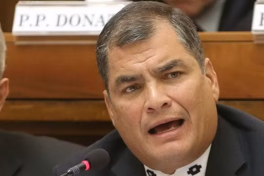 Tổng thống Ecuador Rafael Correa. (Nguồn: Getty)
