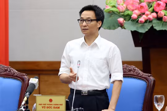 Phó Thủ tướng Vũ Đức Đam: "Cần phải công khai, minh bạch từ quy trình xét duyệt, nghiệm thu đến ứng dụng các kết quả nghiên cứu thì mới huy động được nguồn lực từ các DN".