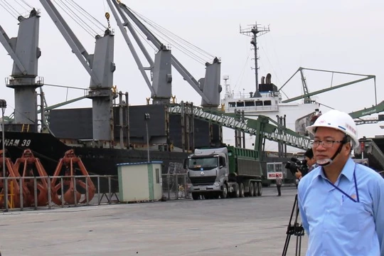 Hệ thống bến cảng của Formosa để nhập, xuất hàng hóa 