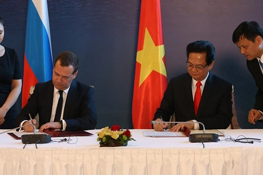 Nga sẽ xem xét dự luật về FTA giữa Việt Nam và EAEU