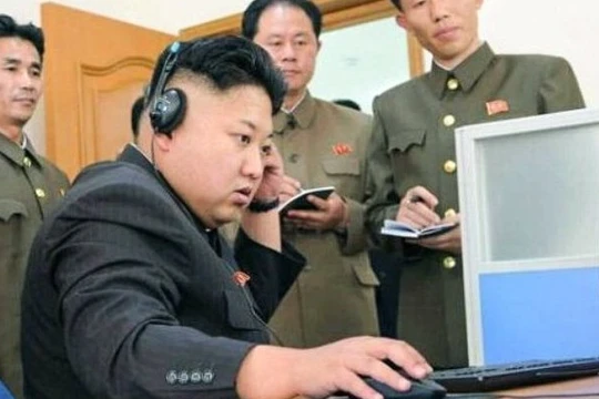 Theo một điều tra mới, tại Bắc Triều Tiên chỉ có 7.200 người sử dụng mạng Internet. (Ảnh: Secretchina)