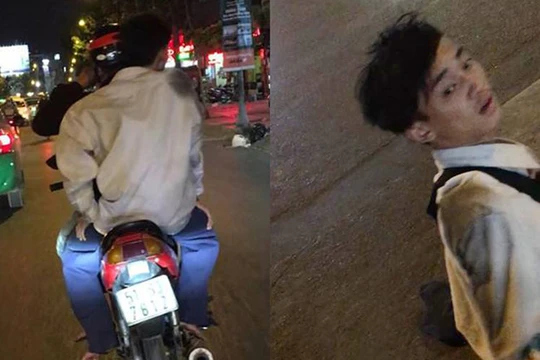 Video: Lật tẩy chiêu lừa giả cụt chân để xin tiền