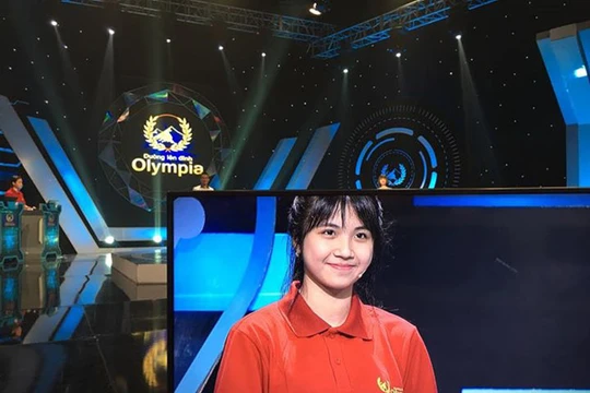 Hút mắt với hình ảnh xinh đẹp của “hot girl Olympia”