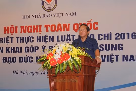Bộ trưởng Trương Minh Tuấn: "Người làm báo có thể chưa vi phạm pháp luật, nhưng cũng không được vi phạm đạo đức nghề nghiệp của người làm báo".