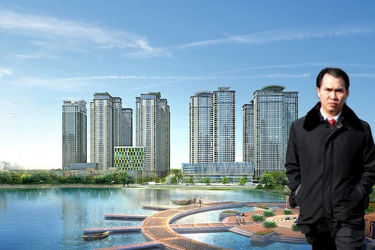 Ông Đinh Trường Chinh hiện là ông chủ của Công ty địa ốc Việt Hân.