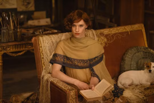 Eddie Redmayne trong 'Cô gái Đan Mạch'.