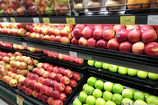 Táo ngoại được nhập ở siêu thị hầu hết đều ghi xuất xứ từ New Zealand hoặc Mỹ.