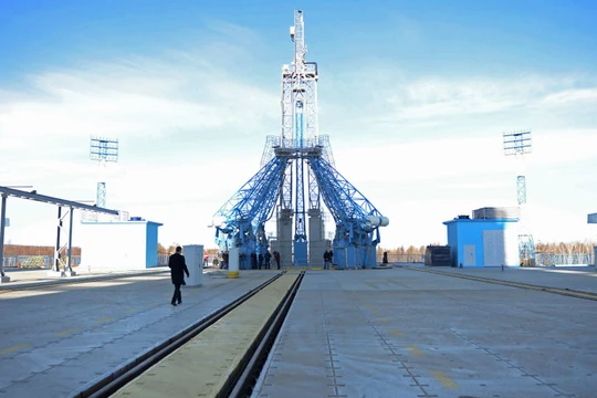 Sân bay vũ trụ dân sự đầu tiên của Nga đã hoàn thành