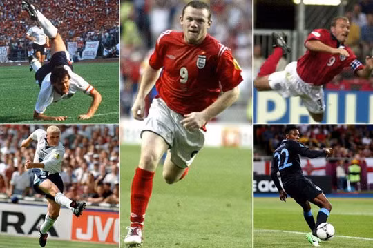 10 màn trình diễn kinh điển của ĐT Anh tại Euro
