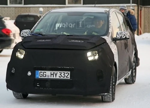 Nguyên mẫu Kia Morning thế hệ mới lộ ảnh "nóng"