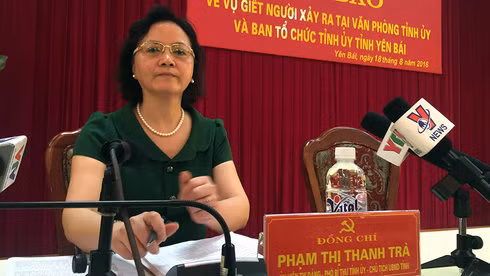 Chủ tịch tỉnh Yên Bái Phạm Thị Thanh Trà