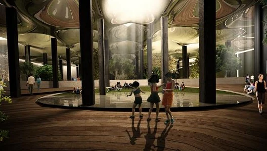 Ban đầu công viên này được xây dựng như một điểm tập kết những chiếc xe đẩy chở hàng loại nhỏ trong những năm đầu của thế kỷ 20.