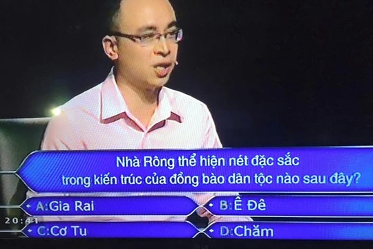 MC Lại Văn Sâm và “Ai là triệu phú” gây tranh cãi